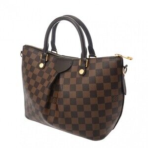 Louis Vuitton Damier Sienna Shoulder Ebene Brown Bag